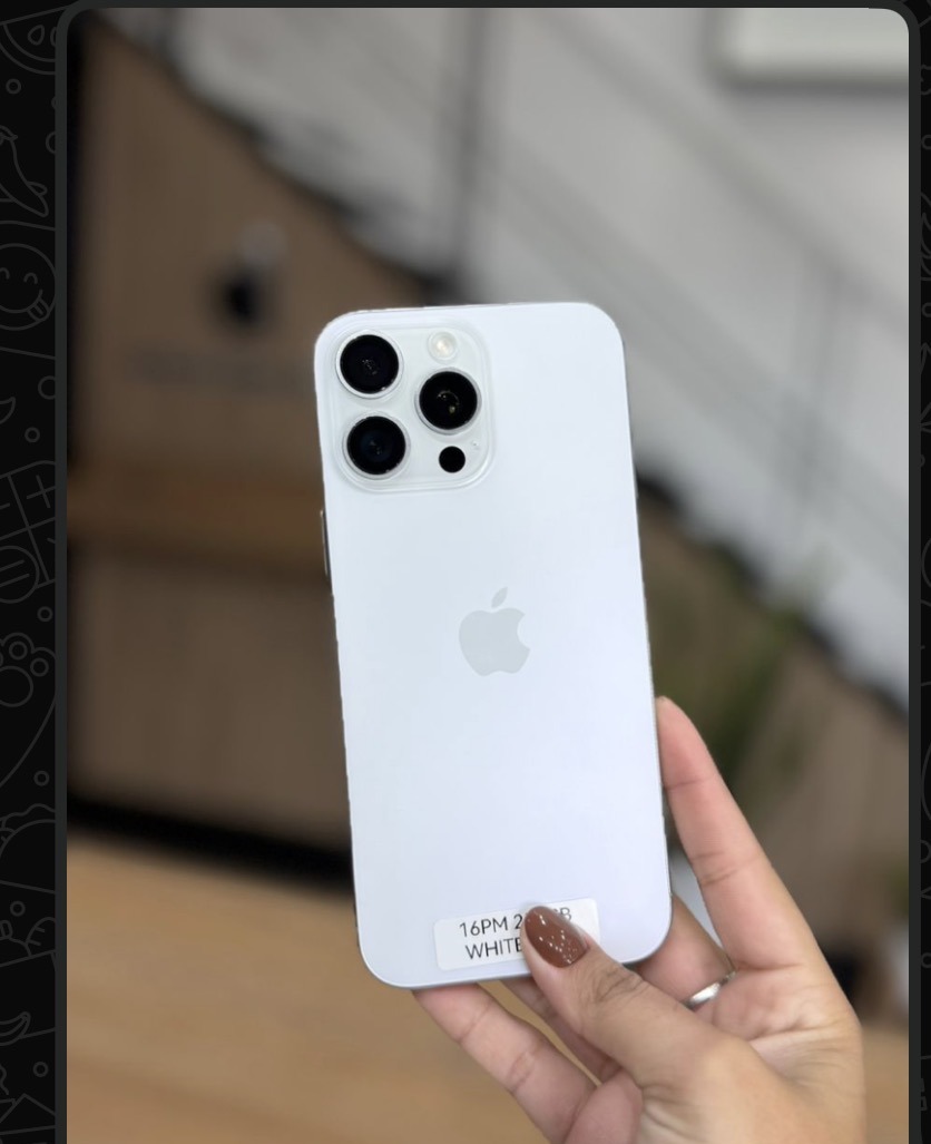 iPhone 16 Pro Max usado White Titanium